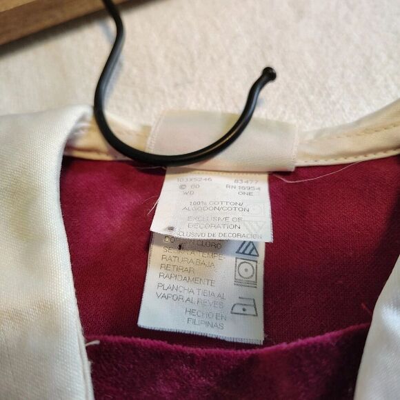 Vtg b.t. Kids Dress Cottagecore Prairie 90s 80s Lace Floral Velvet Size 9-12 Mo - Picture 5 of 12